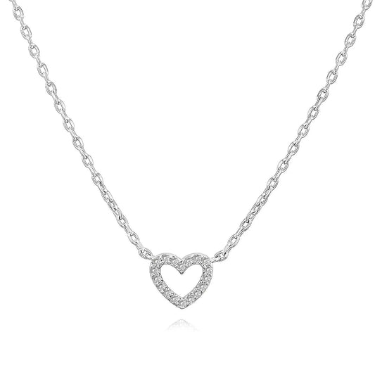 Stainless steel Hearts necklace Delta Jewel