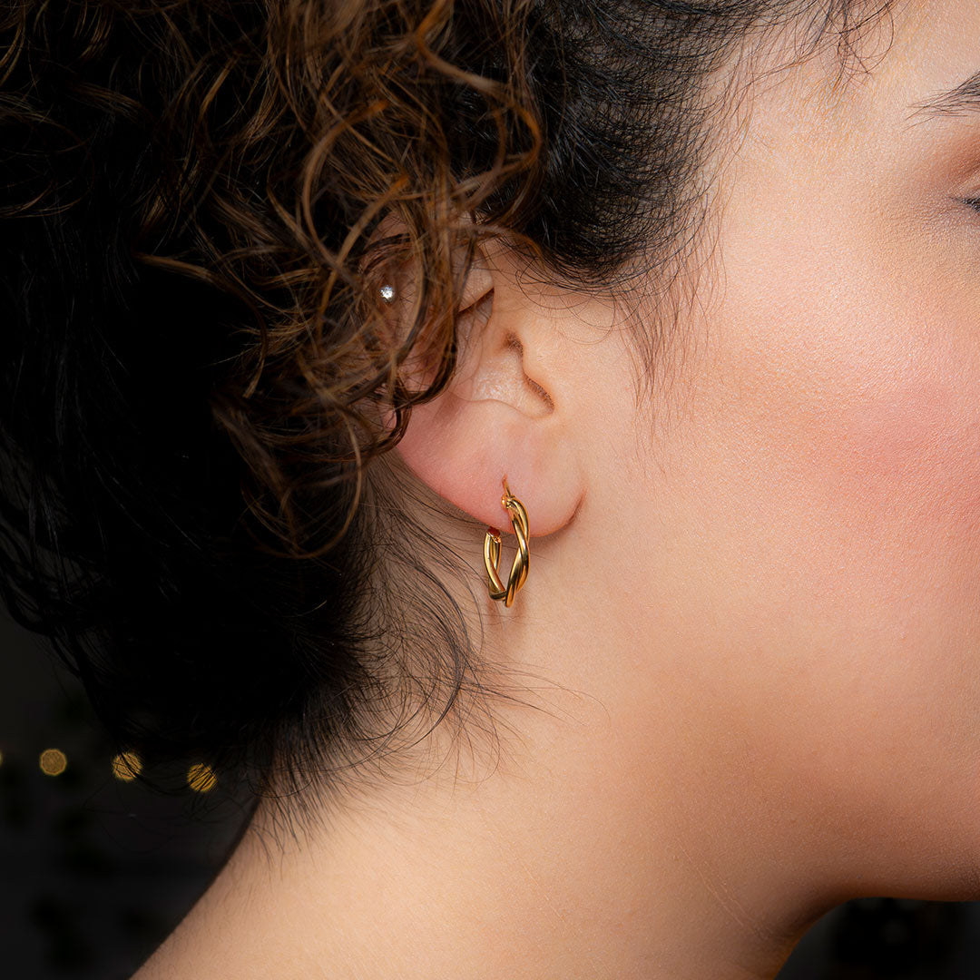 Elara Twist Earrings