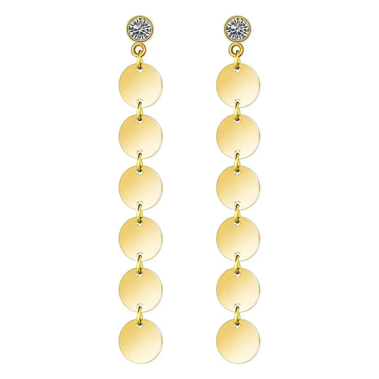 Gold Plated Stainless Steel Earrings